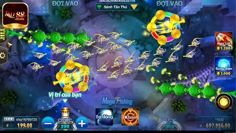 Cách chơi game bắn cá MU88 cho lính mới chi tiết
