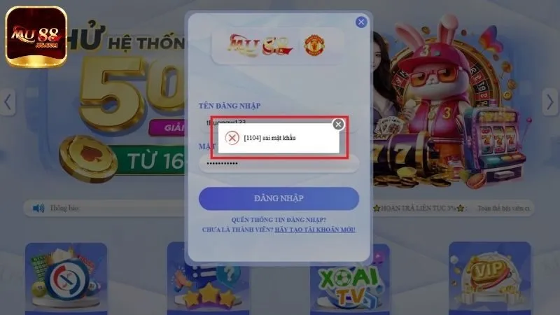 Lý do khiến bạn quên mật khẩu tài khoản MU88