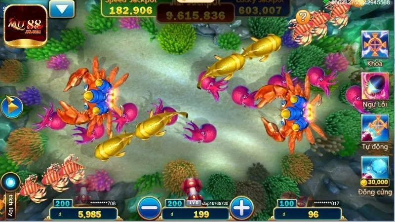 Lý do nên tham gia chơi game bắn cá tại MU88