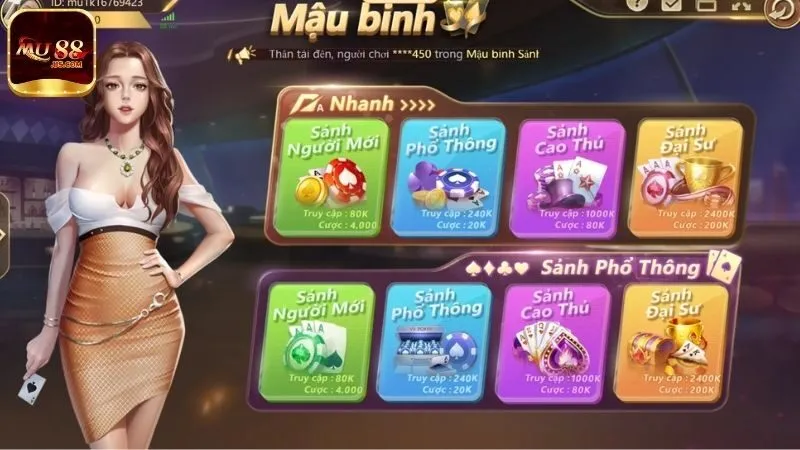 Mậu Binh MU88 là gì