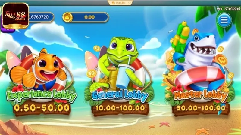 Ưu điểm vượt trội của tựa game bắn cá MU88